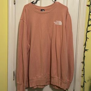 Light pink The North Face sweatshirt